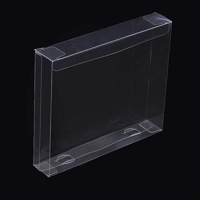 China Recyclable Custom Size Plastic PVC Foldable Gift Box Transparent PVC Plastic Box For Gift for sale