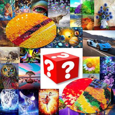 China New Diamond Painting Mystery Box Classic/Postmodern Surprise Diamond Gifts Different Styles and Cross Stitch Gift Rhinestones Art Products Picture for sale