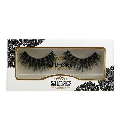 China Cheap 5D Mink Lash Private False Eyelash Natural Hypoallergenic Label whips 3d faux mink lashes for sale