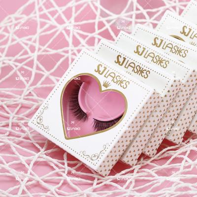 China Wholesale Three Dimensional False Pattern Cheap Silk Lashes Custom Silk Eyelashes 3D Eyelash Packaging for sale