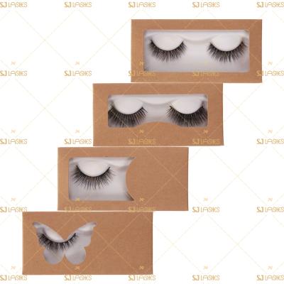 China Natural Long Lash Boxpaperbox Lashes Biodegradable Biodegradable Free Samples for sale