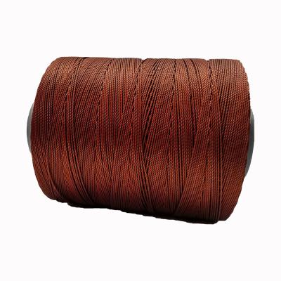 China 2*5 3*3 Stable Filament Low Dimension Nylon Yarn Sustainable High Elongation High Tensile Nylon Rope for sale