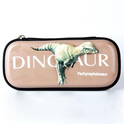 China Schools & Desks student 3D dinosaur EVA waterproof children's multifunctional pencil case, pemcil box for sale