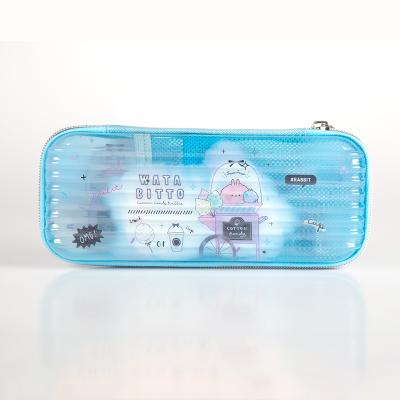 China Schools & Free Sample Desktop Hard Shell Pencil Case Small Capacity For Teenagers for sale