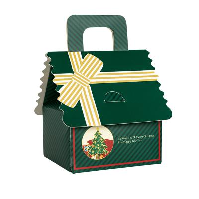 China 2021 Decorative Candy Bag Christmas Candy Box Gift Box Christmas Gift Bag Christmas Box for sale