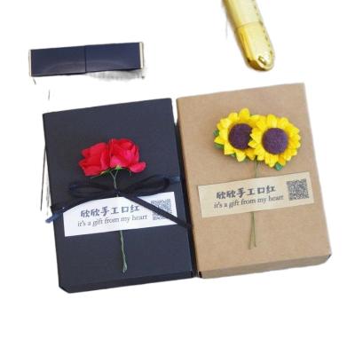 China Gift & Craft Wholesale Kraft Paper Box With Empty Hand Empty Gift Box Surprise Box for sale