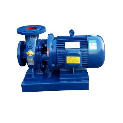 China High Efficiency ISW Type Single Stage End Suction Pipeline Centrifugal Pump Booster Pump Irrigation Electric Pump for sale