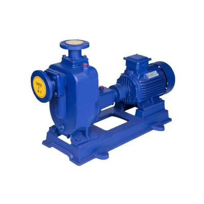 China High Efficiency ZW Series Non Clogging Self Priming Sewage Self Priming Pump Agricultural Sewage Water Pump Self Priming Pump for sale