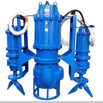 China Large Diameter Anti-abrasive No Blockage River Sand Suction Pump ZJQ Series Submersible Dredge Pump for sale