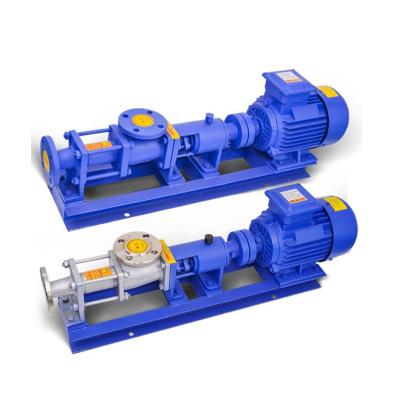 China High Efficiency Horizontal Single Screw Food Grade 304 Stainless Steel Factory Direct Screw Pump G Type Pump for sale