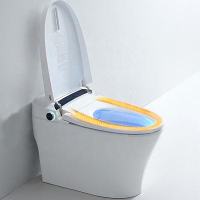 China Auto Operation Automatic Self-clean Electric Heated Smart Toilet Bidet WC Smart Toilet for sale