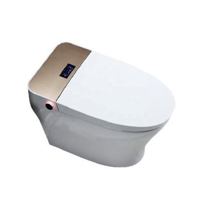 China Automatic Operation Toilet Luxury Intelligent Electric Bidet Smart Toilet Seat WC Strong Drying Automatic Toilet for sale