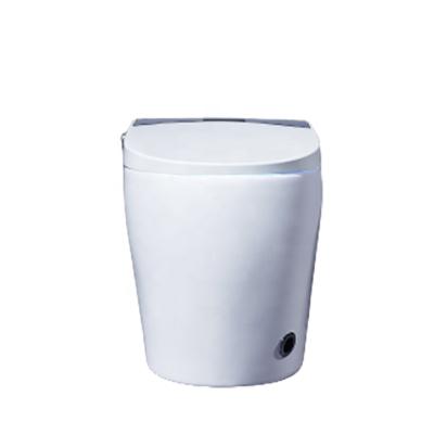 China Auto Operation Wc Smart Ceramic Electric One Piece Toilet Tankless Automatic Electric Toilet for sale