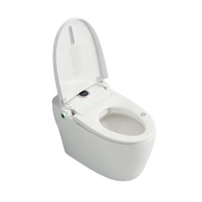 China Automatic Smart Cover Bathroom Automatic Operation Toilet Seat Multifunctional Smart Toilet For Hotel Bathroom for sale