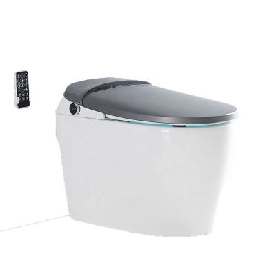 China Wc Intelligent Automatic Clean Electric One Piece Toilet Automatic Operation WC Tankless Toilet for sale