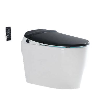 China Siphon Flow Intelligent Automatic Operation Toilet Seat Cover Heating High Quality Smart Toilet for sale