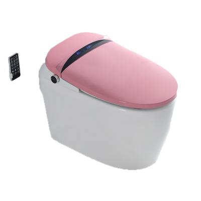 China Smart design luxury high quality popular ceramic automatic operation toilet smart toilet for bathroom for sale