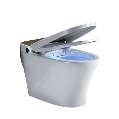 China Automatic Operation Wc Floor Standing Intelligent Automatic Toilet Bowl Smart Toilet for sale