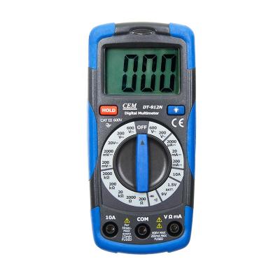 China Durable DT-912N Compact Digital Multimeter Digital Display High Accuracy Automatic Voltage Measurements for sale