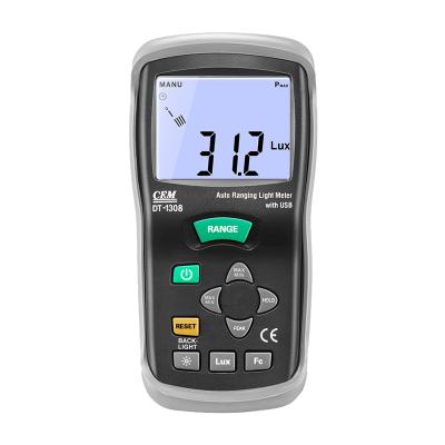 China Dt-1308 Light Meter Luxmeter Luminance Luminance Meter Photometer Portable Durable Light Meter Luxmeter for sale