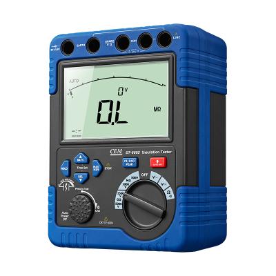 China DT-6605 High Precision Insulation Resistance Meter High Voltage AC and DC Voltage Tester Widely Used for sale