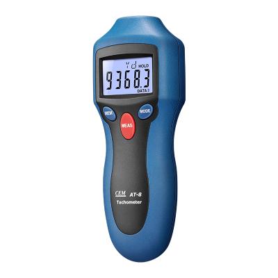 China Measuering AT-8 Made in China and Durable Handheld Digital Contactless Car and Laser Tachometer for sale