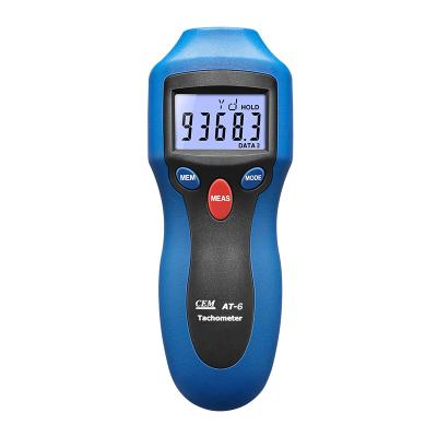 China Measuering AT-6 Digital Tachometer Automobile Tire Tachometer Handheld Speed ​​Tester for sale