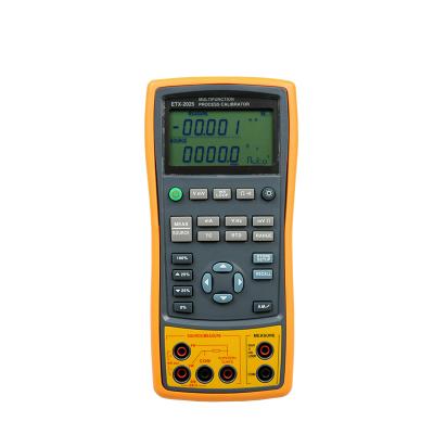 China Metal+ABS ETX-2025 Handheld Calibrator Process Calibrator Multifunction Multimeter for sale