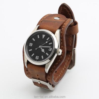 China Durable Apple Watch Cow Leather Bands Genuine Leather Strap for sale