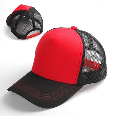 China COMMON Custom design 3D embroidered 5 panel sports baseball truck driver hat cheap wholesale for sale