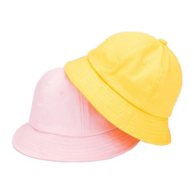 China Casual Manufacturers wholesale cotton primary school dome bucket hat single sided fisherman for sale