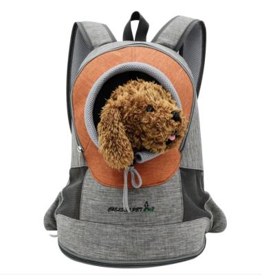 China Breathable Pet Carrier Backpack Harness Pet Carrier Bag Backpack for sale