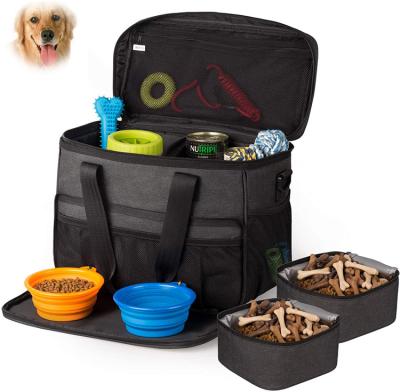 China Sustainable Travel Bag For Dog Weekend Tote Organizer Bag For Dogs Travel Bag for sale