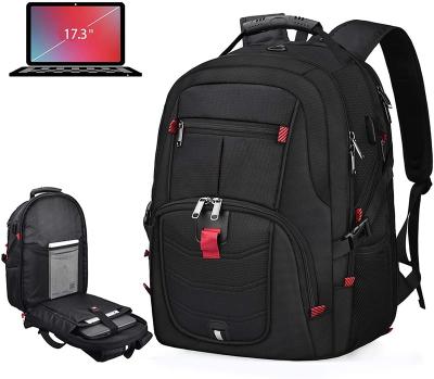 China With USB 17 Inch Laptop Bag Backpack For Laptop With USB, Waterproof, Water Resistant for sale