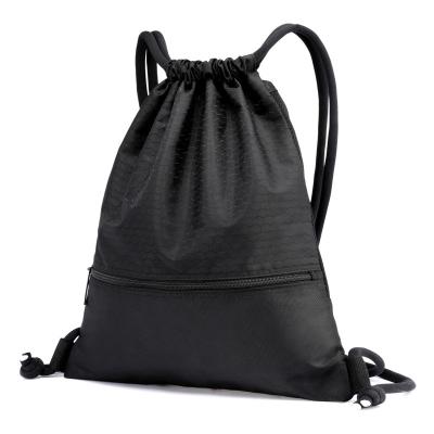 China Custom Water Resistant Polyester Drawstring Bag DB-16.0 Custom Polyester Drawstring Bag for sale