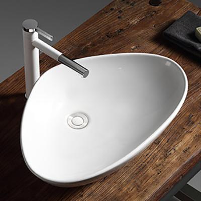 China Luxury And Fashion Modern Ceramic Sink Bathroom Wash Basin Over The Table Basin Wash Basin Toilet Artistic Hotel Wash Basin for sale