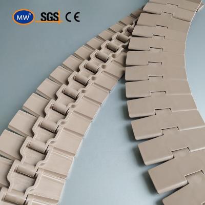 China Plastic Machinery Parts High Quality Flat Surface 880TAB-K325 Laterally Flexible Chain for sale