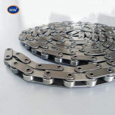 China Building Material Stores Stainless Steel Hollow Pin Double Pitch Chains Transmission Chains For Conveyor Machine for sale