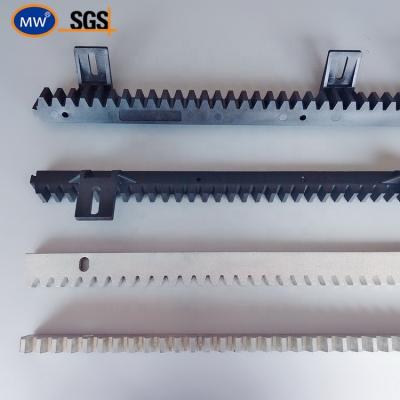 China Hotels Automatic Sliding Door Rack Sliding Door Operator M4 Steel Gear Rack for sale