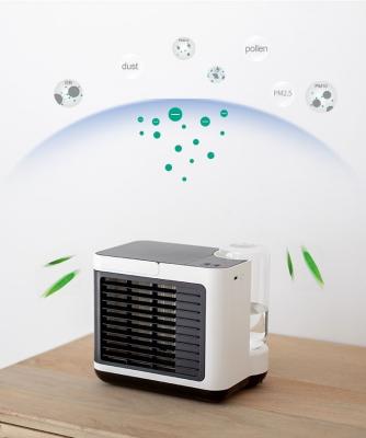 China Portable Air Conditioner Mini Korea Portable Air Cooler Hot Selling Personal Portable Fan for sale