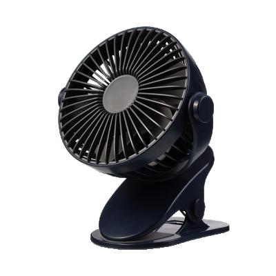 China Oscillating Electric Fan Mini Oscillating Table Fans Portable Clip USB Rechargeable Desk Clip Fan for sale