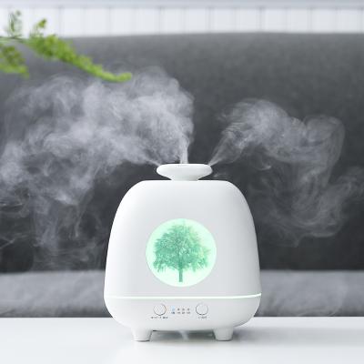 China Wholesale Outdoor OEM 2021 New Products Essential Oil Aroma Diffuser Ultrasonic Soft Aromatherapy Humidifier With 7 Colored Light for sale