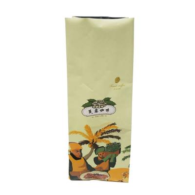 China High Quality Moisture Proof Resealable Coffee Bag Coffee Bags With Valve 10oz Recyclable Tea/Coffee Bag for sale