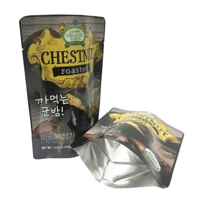 China Retort Pouch Bag High Temperature Stand Up Retort Pouch Bag Foil Lamination For Real Chesnuts Meal Soup for sale