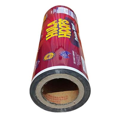 China Moisture Proof Stretch Film Rolls Custom High Quality Cold-Hot Sealing Aluminum Foil Printing Low MOQ Laminated PET For Chocolate Candy for sale