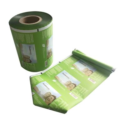 China Moisture Proof PET LDPE Metallized Film Roll Food Package 35mm Hot Sealing 52mm Cold Sealing Custom Printing Cost Effective for sale