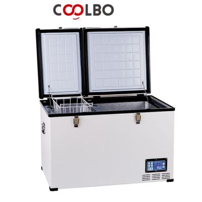 China Solar Engineer DC 100L Car Fridge And Freezers With Good Effect 872 / 516 / 586 for sale