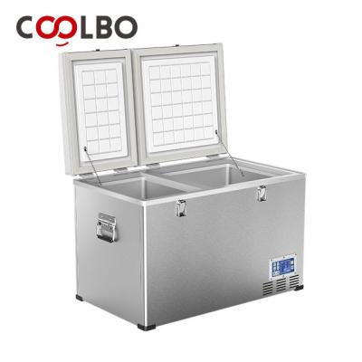 China factory made portable dc 12v 24 v dc refrigerator freezer fridge 872*516*506 for sale