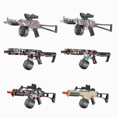 China Outdoor Toy Gun Splatter Ball Gun Shooting Toys Automatic Electric Water Gel Firearm Funny Outdoor Ball Launcher for sale