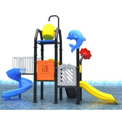 China ABS Swimming Pool Amusement Park Play Ground Equipment Outdoor Slide Aqua Play Water Park for sale